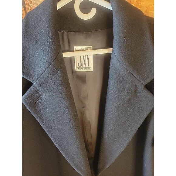 Vintage New Jones New York 100% Pure‎ Wool Coat Size XL - Picture 13 of 16